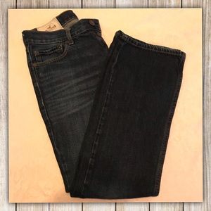 HOLLISTER Mens Jeans Button Fly Dark Denim